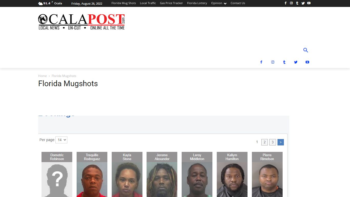 Ocala Post - Florida Mugshots